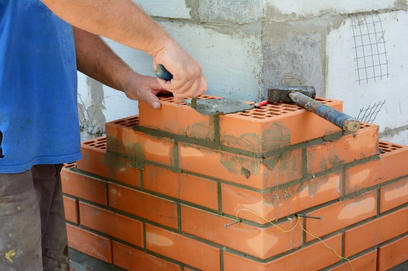 Innovative Brick Installation detail